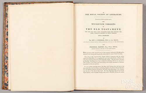 John Wycliffe Bible, New Testament, London, 1810,