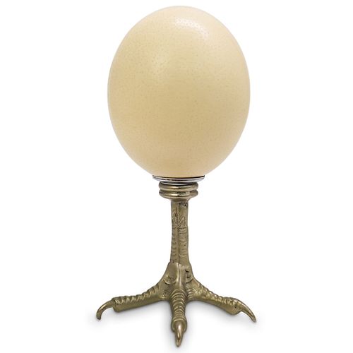 Anthony Redmile (British, b.1945) Metal Mounted Ostrich Egg