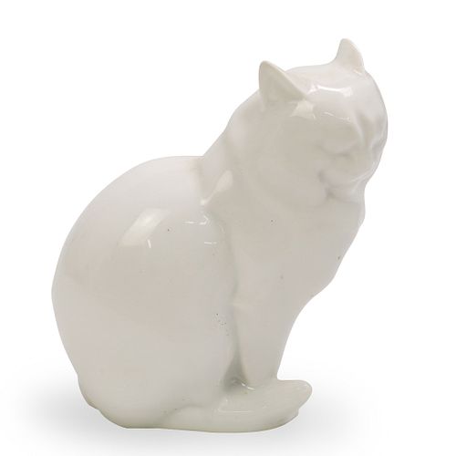 Herend Porcelain Cat Figurine
