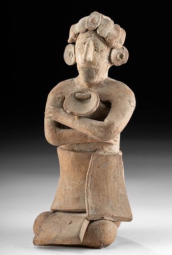 Maya Pottery Jaina Figure w/ Crossed Arms - TL Tested