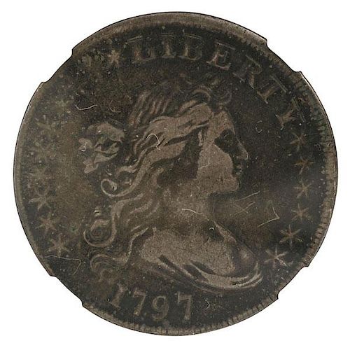 U.S. 1797 BUST $1.00 COIN