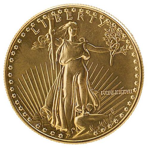 U.S. 1987 GOLD EAGLE COIN