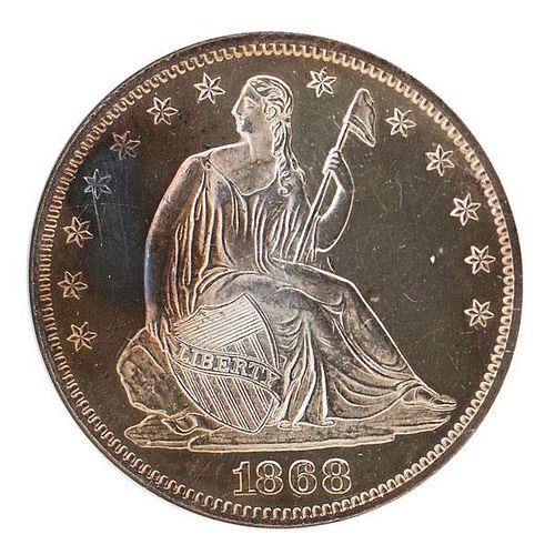 U.S. 1868 50C PROOF COIN