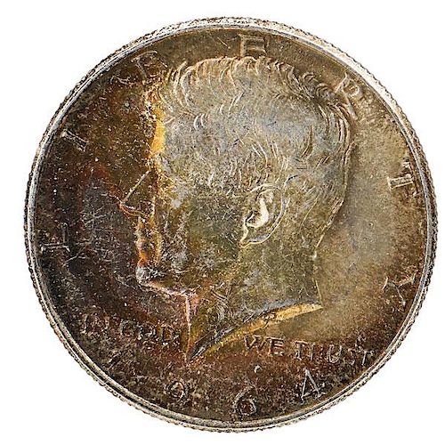 U.S. KENNEDY SILVER 50C COINS