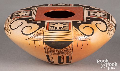 Reva Polacca Nampeyo Hopi Indian pottery jar