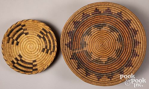 Two Southwest Indian baskets