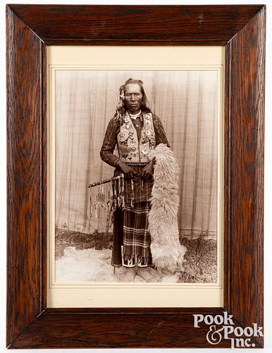 Edward Latham Nez Perce Indian photograph