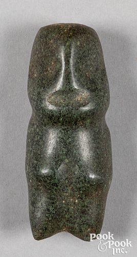 Pre-Columbian Mezcala stone idol, 700BC - 600 AD