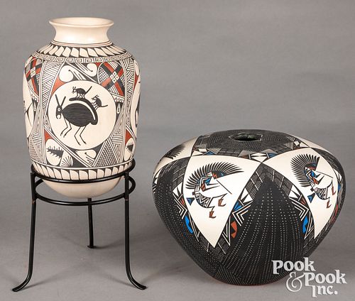 Two Southwestern Native American Indian pots