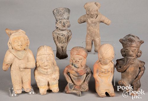 Ecuador pottery figures