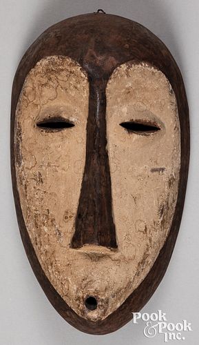 Democratic Republic of Congo painted Lega mask
