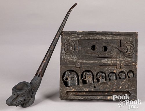 Myanmar Opium scale, with elephant weights
