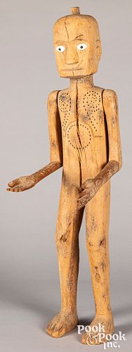Sulawesi carved Tau Tau ancestral figure