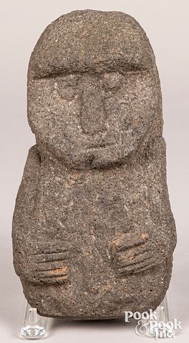 Bali carved stone field guardian