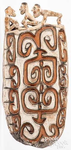 Papua New Guinea Asmat Sago carved serving boards