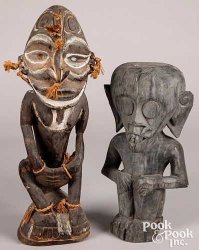 Papua,New Guinea carved Sepik River Spirit figure