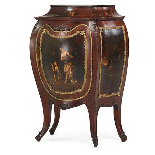LOUIS XV STYLE MUSIC CABINET
