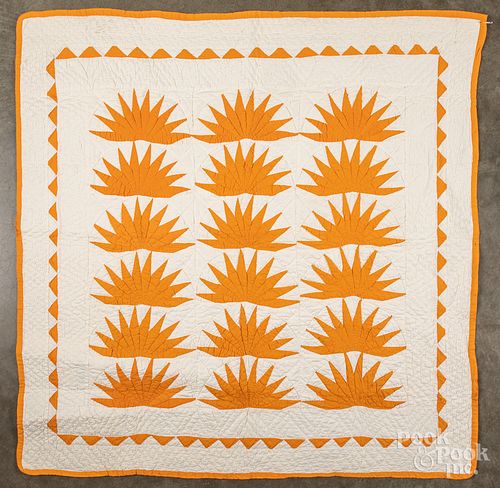 Two pieced crib quilts, late 19th c.