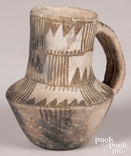 Prehistoric Pueblo strap-handled vessel