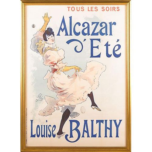 JULES CHERET (French, 1836-1932) POSTER