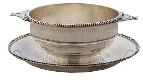 Tiffany Sterling Bowl and Underplate