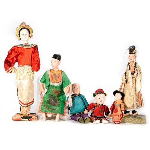 Vintage Japanese and Chinese Dolls