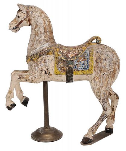 Vintage Carved and Painted Carousel
