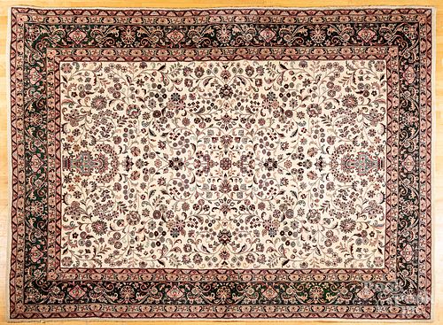 Roomsize oriental carpet, 12' x 8'10". Provenance