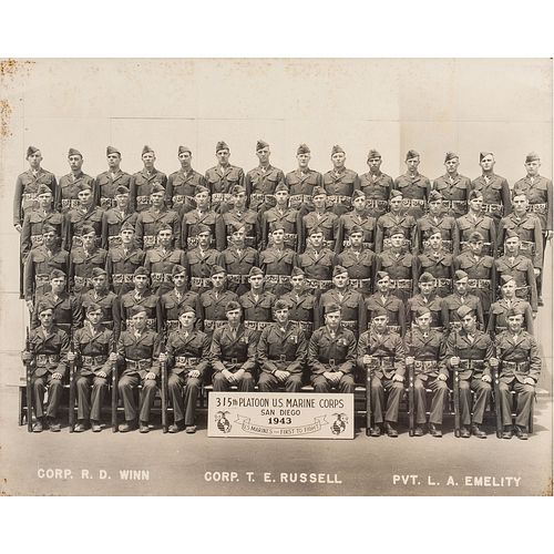 USMC Lieutenant Colonel E.E. Collins Collection, WWII and Korea