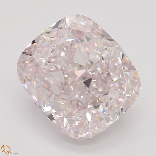 2.72 ct, Lt. Pink, VVS1, Cushion cut Diamond. Appraised Value: $304,600 