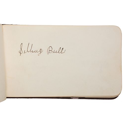 Autograph Album Containing Signatures of Sitting Bull, James McLaughlin, and William T. Selwyn 