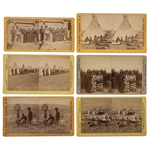 7th Cavalryman Philip J. Dieter, Exceptional Archive Featuring Elizabeth Custer ALS, Signed Engraving, Book, and Inscribed S.J. Morrow Stereoviews