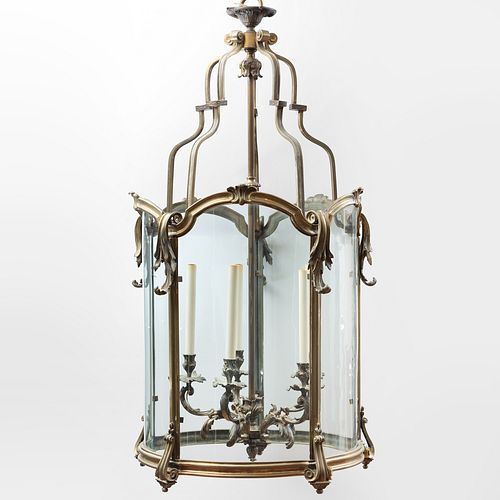 Louis XV Style Bronze Five-Light Lantern