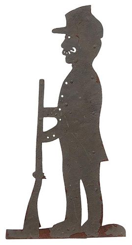 Confederate Soldier Weathervane