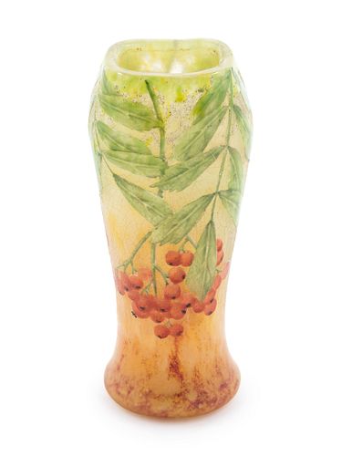 Daum 
France, Early 20th Century
Vase
