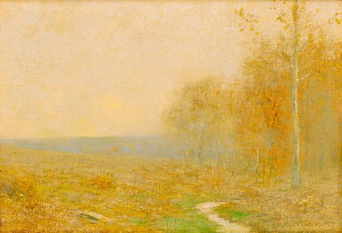 ROBERT BRUCE CRANE, (American, 1857-1937), Autumn Mist