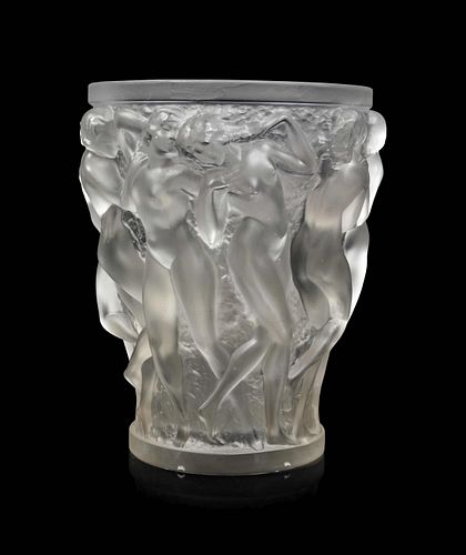 A Lalique Bacchantes Vase