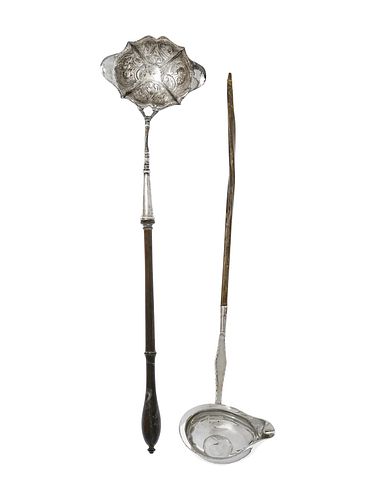 A George II Silver Toddy Ladle