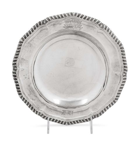 A Paul Storr William IV Silver Soup Bowl
