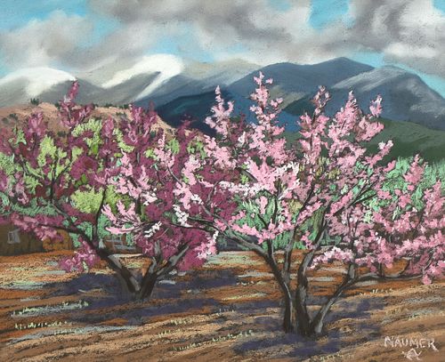 Helmuth Naumer, Cherry Trees, 1953