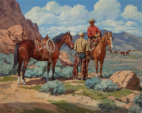 Paul Salisbury, Untitled (Two Cowboys)
