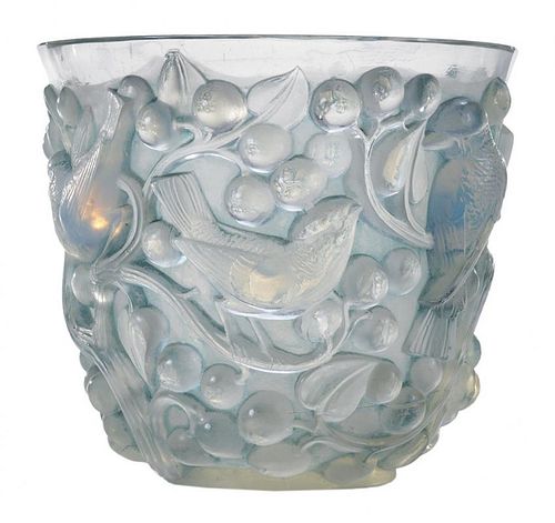 R. Lalique Avallon Opalescent Glass