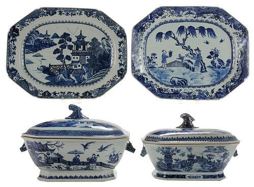 Canton Export Tureens and Platters