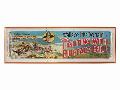 Wallace MacDonald in Fighting with Buffalo Bill Vintage Movie Poster
37 x 119 inches