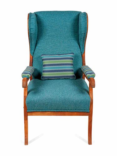 Frits Henningsen Wing Back Chair
height 46 x width 25 x depth 30 inches