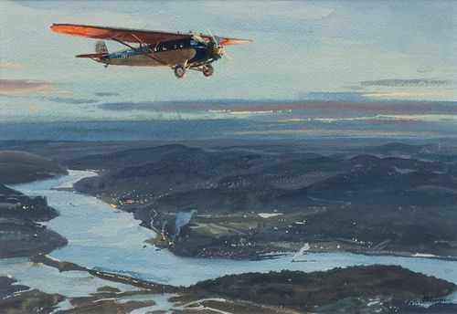 Ogden Pleissner
(American, 1905-1983)
Fairchild FC-2, 1930