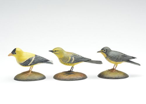 Three 1/2 six song birds, Frank Finney, Cape Charles, Virginia.