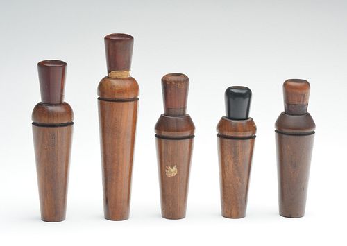 Five Duck Calls by E. Stoffer sold at auction on 21st November | Bidsquare