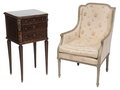 Directoire Style Marble-Top Commode,