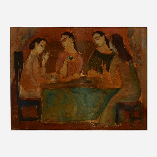 Max Weber, Four Seated Figures